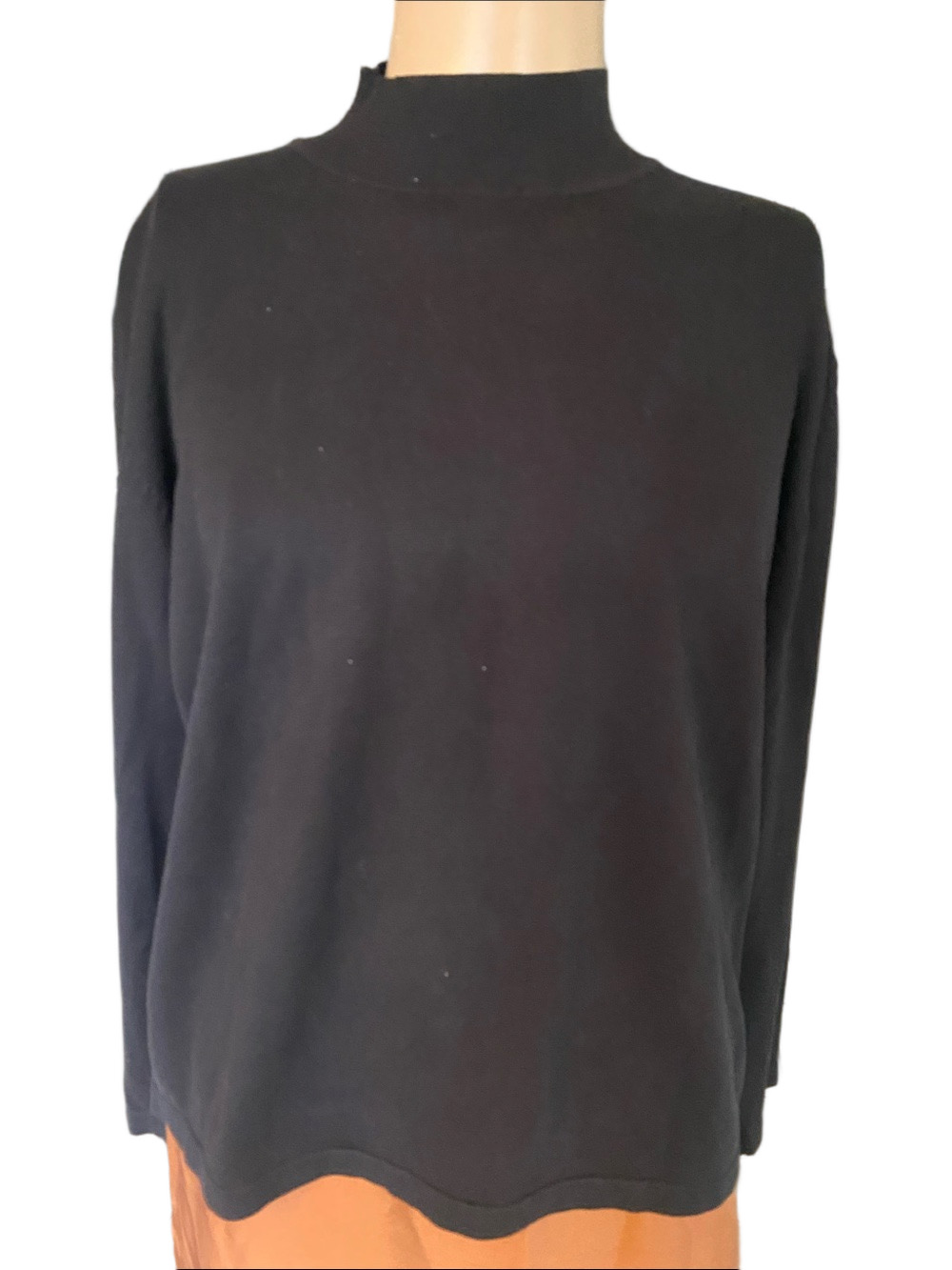 Casual Corner Black Women's Turtleneck Sweater